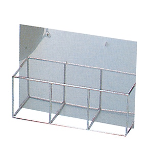 スギコ産業 18-8 角型トレーラック 壁掛式 14×18インチ用 TA2460-TO-692 1個（ご注文単位1個）【直送品】