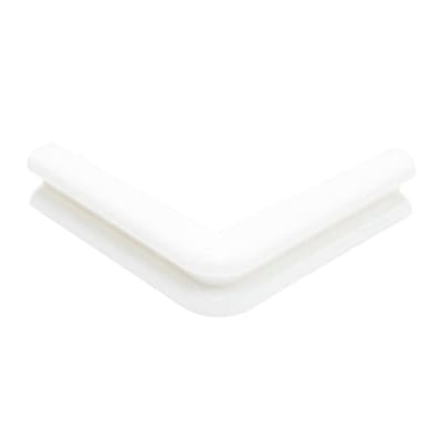 スギコ産業 L型コーナーゴム 大 白 TA1389-TO-203WC 1個（ご注文単位1個）【直送品】
