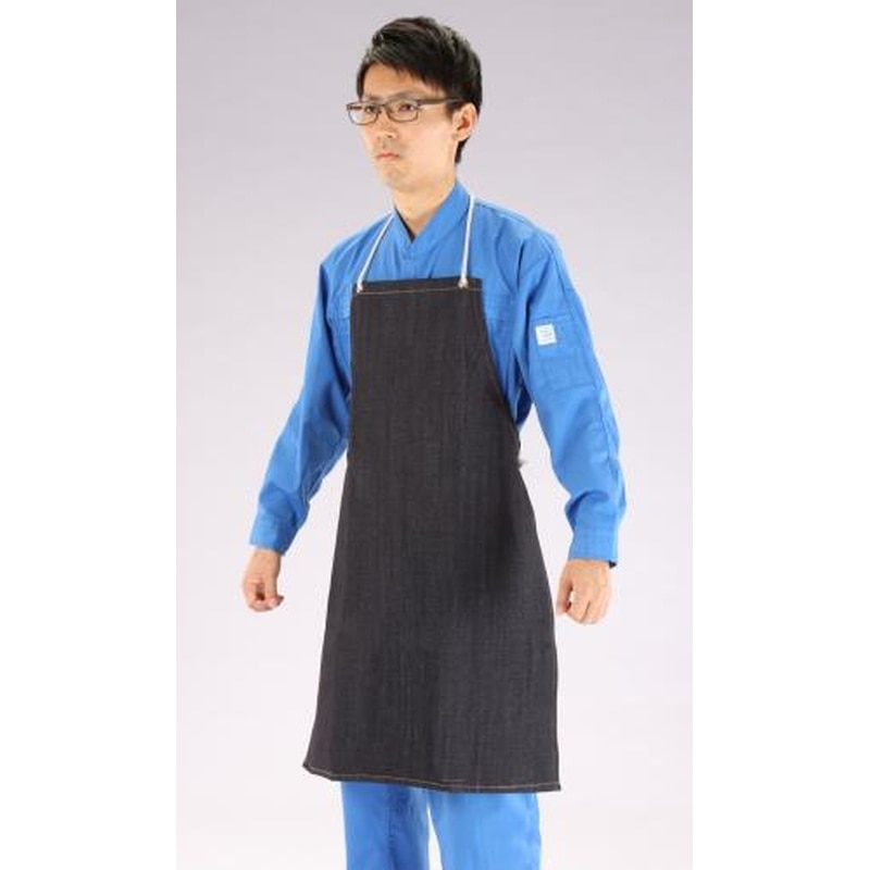 エスコ EA355AC-15 83x61cmエプロン(作業用・デニム) 1個(ご注文単位1個)【直送品】