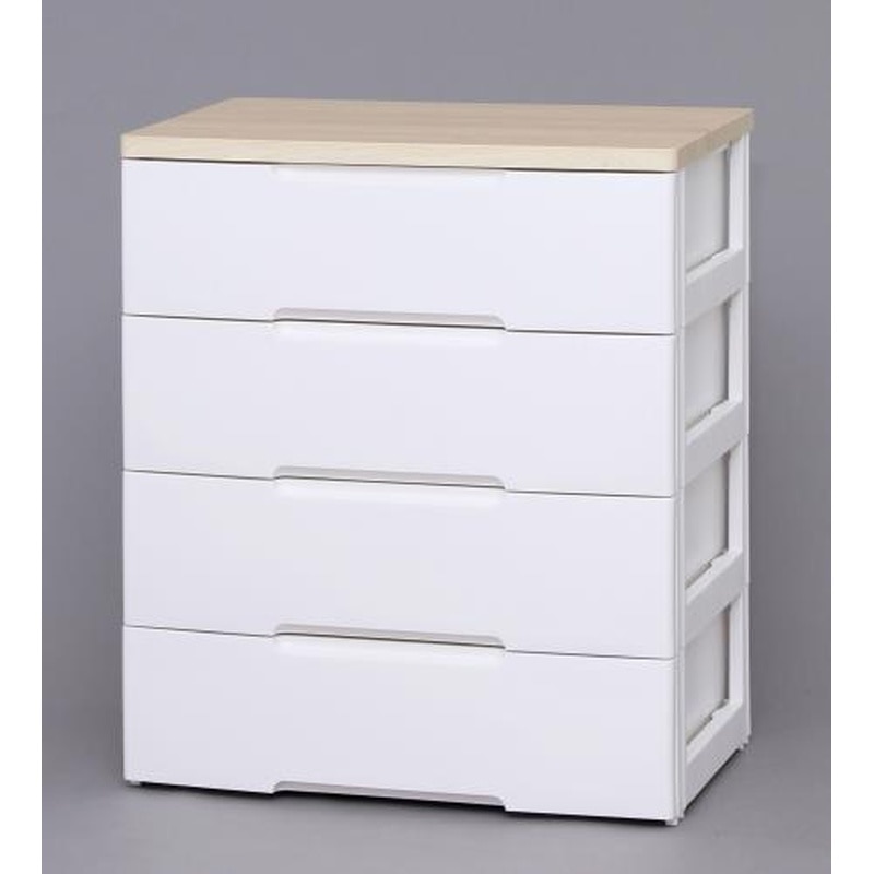 エスコ EA506L-60 805x510x940mm引出し式収納ケース(4段) 1個(ご注文単位1個)【直送品】