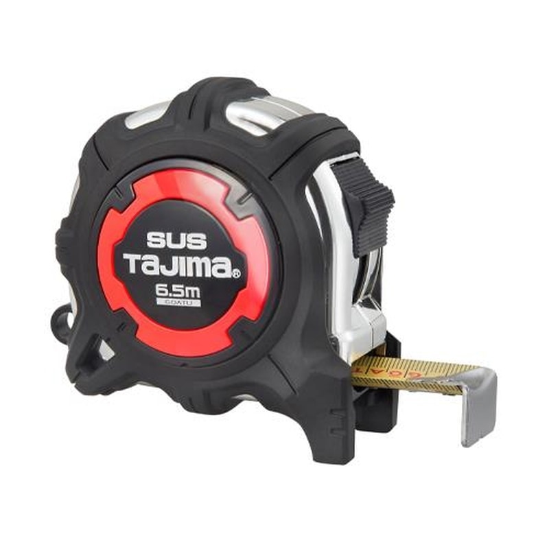 エスコ EA720JG-65 25mmx6.5mメジャー(ステンレス製) 1個(ご注文単位1個)【直送品】