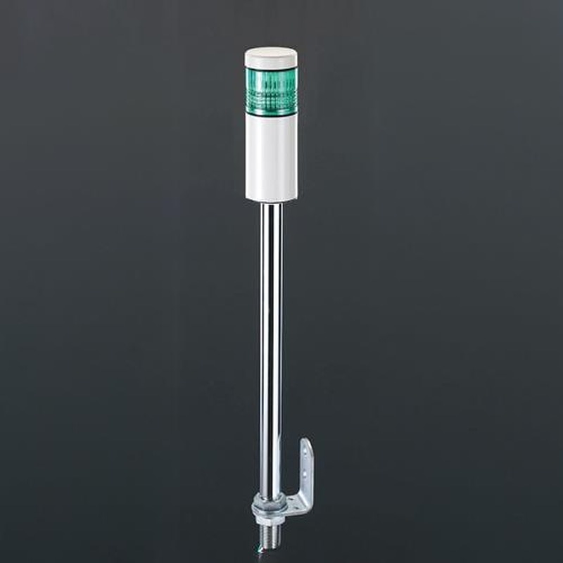 エスコ EA983FW-23A AC/DC24VLED小型積層信号灯(緑) 1個（ご注文単位1個）【直送品】