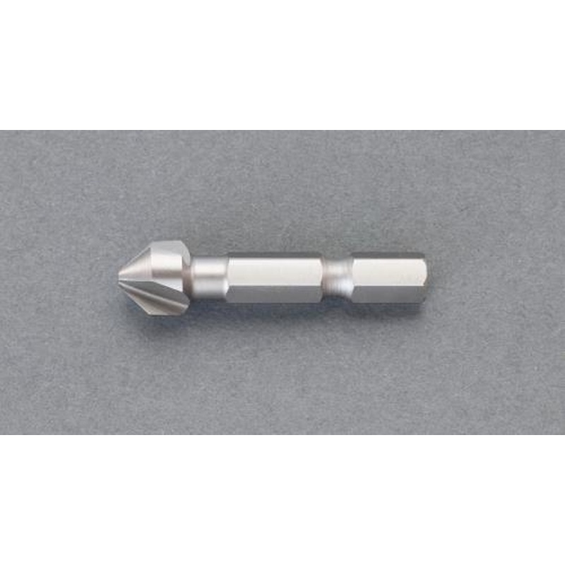 エスコ EA827JA-12 12.4mmカウンターシンク(1/4”六角軸・HSS) 1個（ご注文単位1個）【直送品】