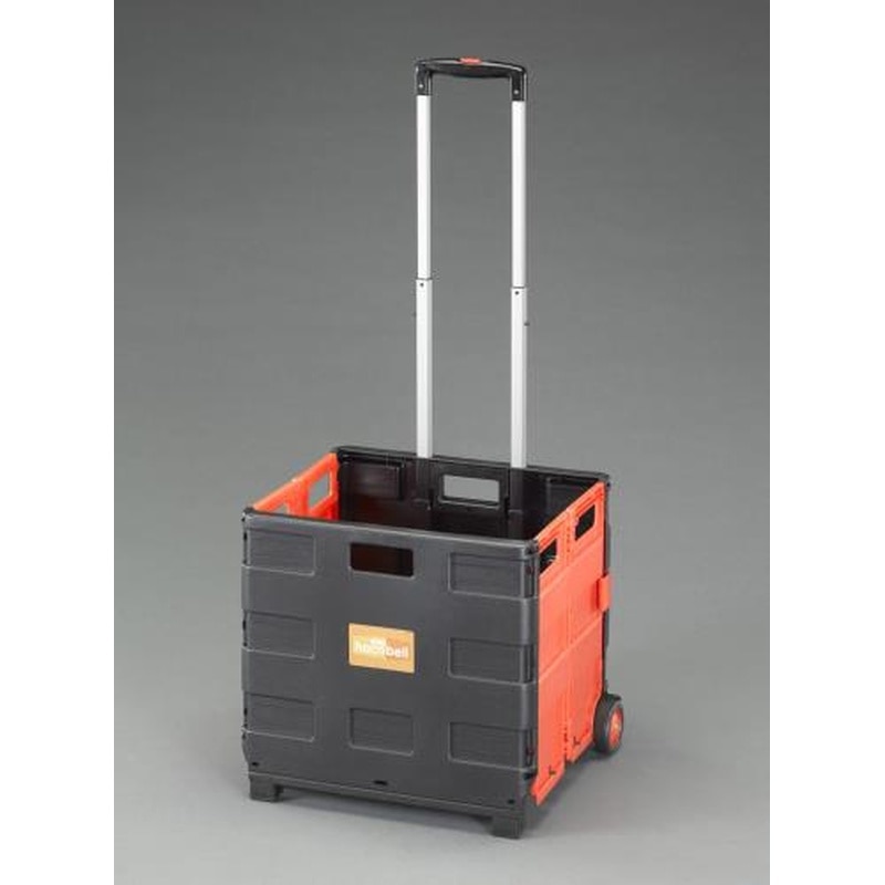 エスコ EA520EA-1 455x380mm/35kgキャリーカート(コンパクト・折畳式) 1個(ご注文単位1個)【直送品】
