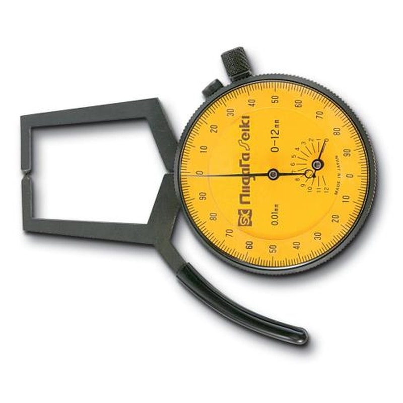 エスコ EA725AC-30 0-12mmダイヤルキャリパゲージ(外測用) 1個(ご注文単位1個)【直送品】