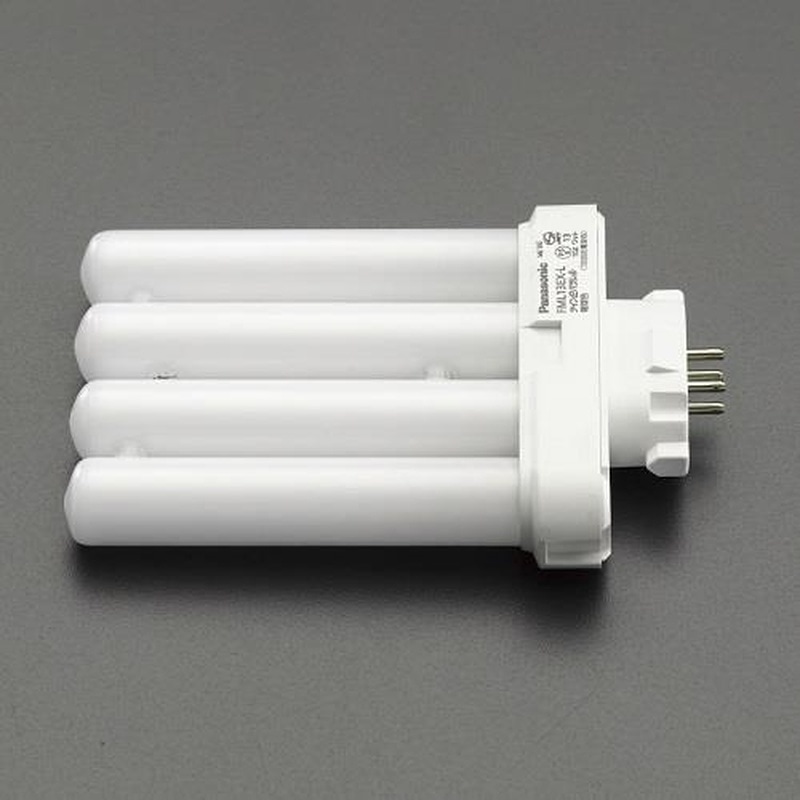 エスコ EA758XH-127C AC100V/27W蛍光灯/ツイン(ナチュラル色) 1個(ご注文単位1個)【直送品】