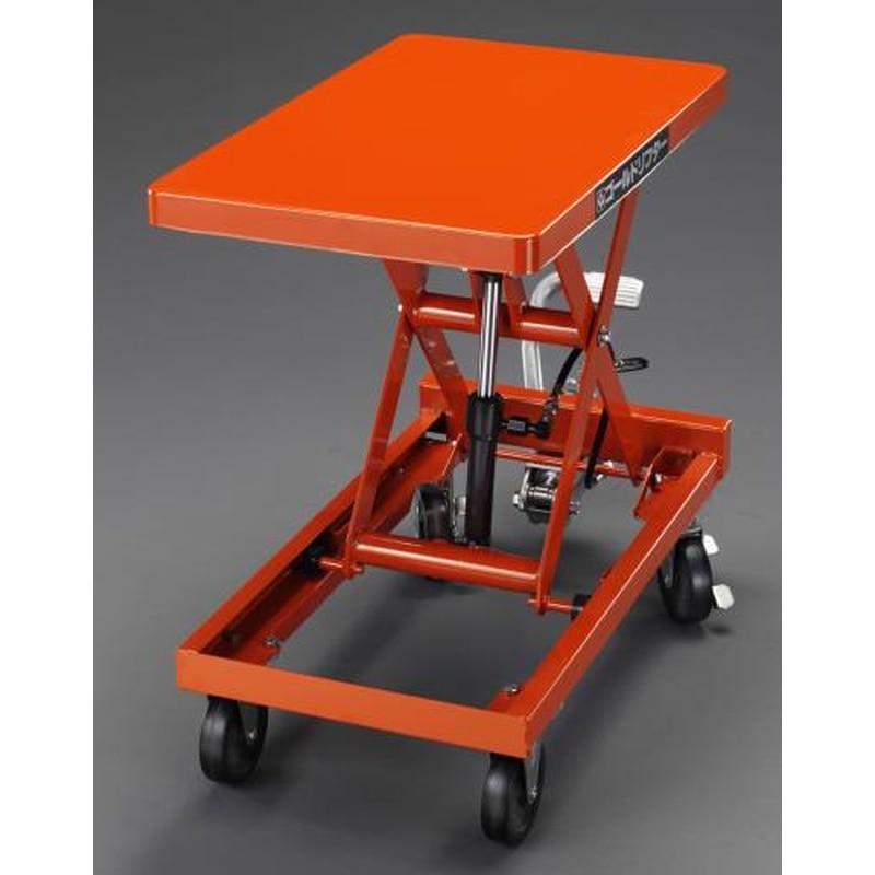エスコ EA520XC-4A 500x800mm/250kgテーブルリフト(ハンドル無) 1個（ご注文単位1個）【直送品】