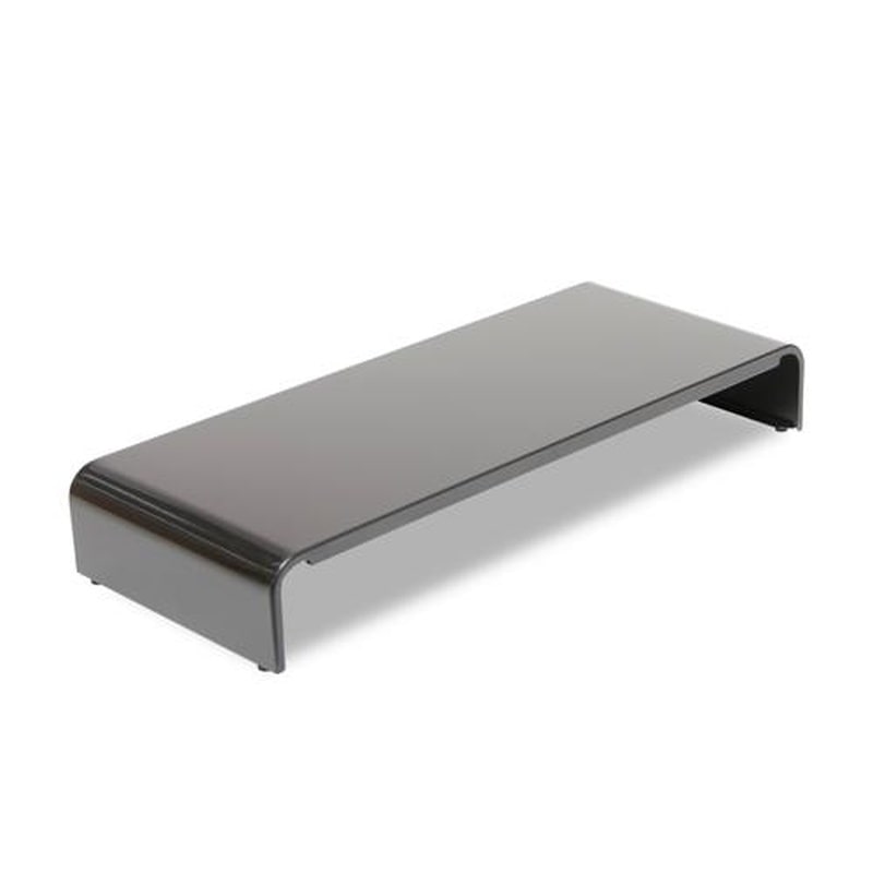 エスコ EA954HD-4 540x220x82mmモニタースタンド(ブラック) 1個(ご注文単位1個)【直送品】