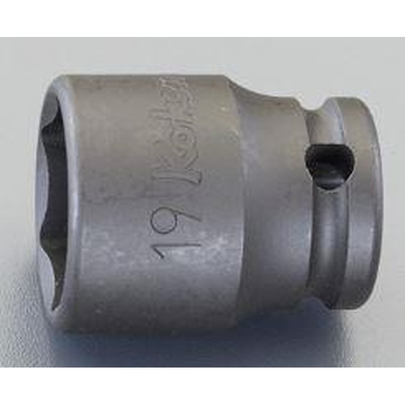 エスコ EA164CF-17 3/8”DRx17mmインパクトソケット(薄肉) 1個(ご注文単位1個)【直送品】