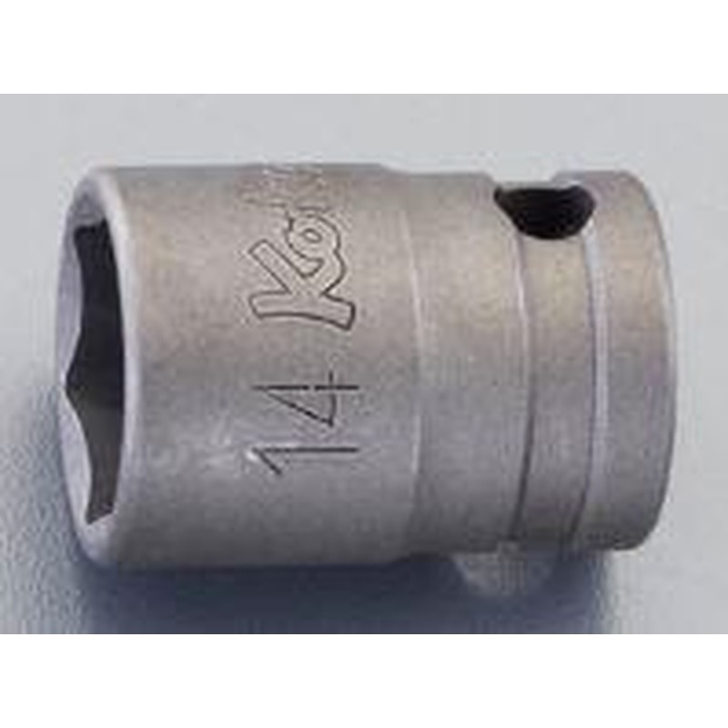 エスコ EA164CV-12 3/8”DRx12mmソケット(動力工具用) 1個（ご注文単位1個）【直送品】