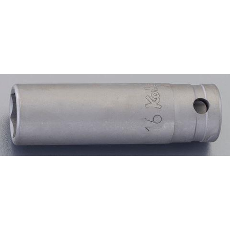 エスコ EA164DR-224 1/2”DRx24mmディープソケット(動力工具用) 1個（ご注文単位1個）【直送品】