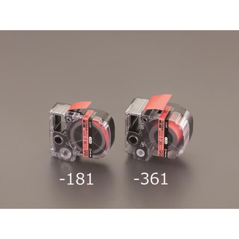 エスコ EA761DD-181 18mmテープカセット(マグネット/赤) 1個（ご注文単位1個）【直送品】
