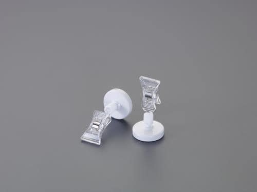エスコ EA762FG-431 32x 65mm マグネット付クリップ(2個入) 1束 (ご注文単位1束)【直送品】