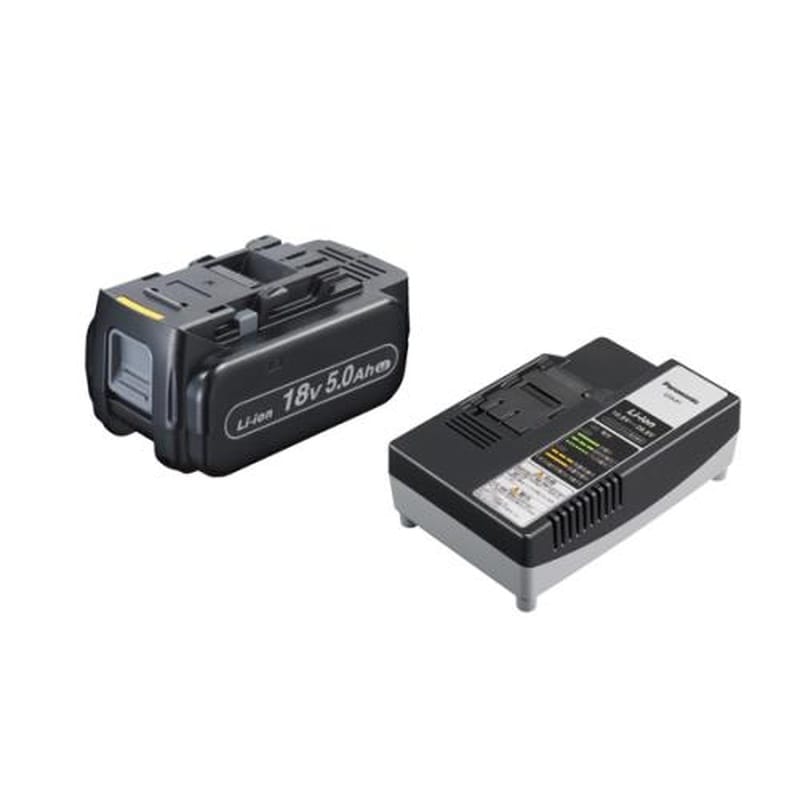 エスコ EA813P-22 DC18V充電池&充電器セット 1個(ご注文単位1個)【直送品】