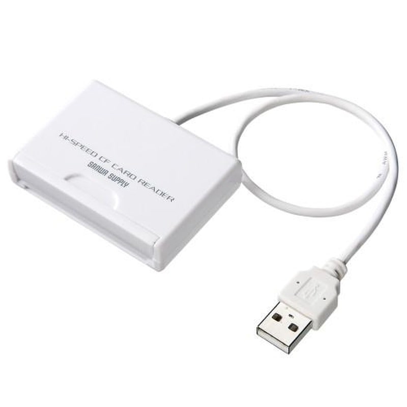 エスコ EA764A-180B USB2.0カードリーダー(CFカード用) 1個(ご注文単位1個)【直送品】