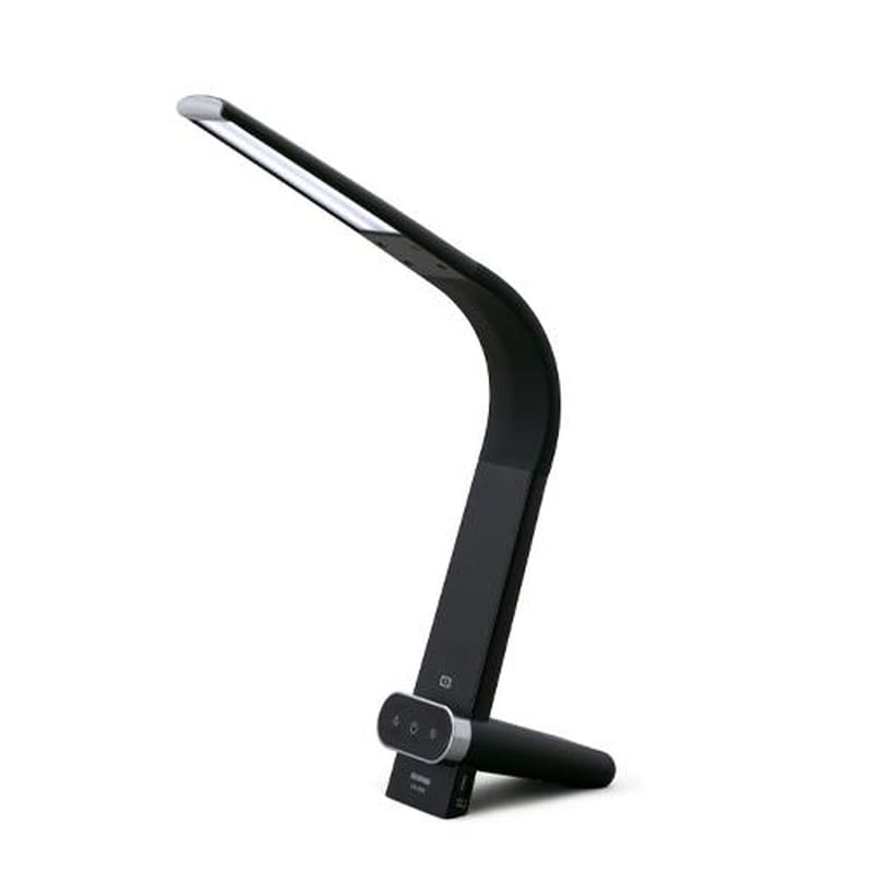エスコ EA761XL-25 AC100V/8Wデスクスタンド/LED(黒) 1個(ご注文単位1個)【直送品】