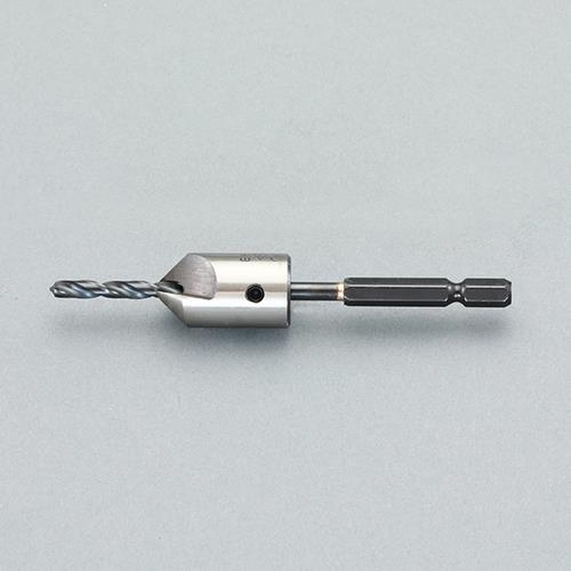エスコ EA824DY-3 9.0x3.0mm鉄工用皿錐(六角軸) 1個(ご注文単位1個)【直送品】