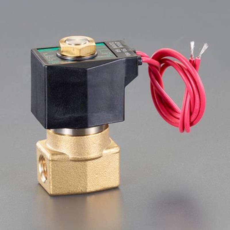 エスコ EA153HA-10 A200V・Rc1/4”(3.50mm)2方向電磁弁 1個(ご注文単位1個)【直送品】