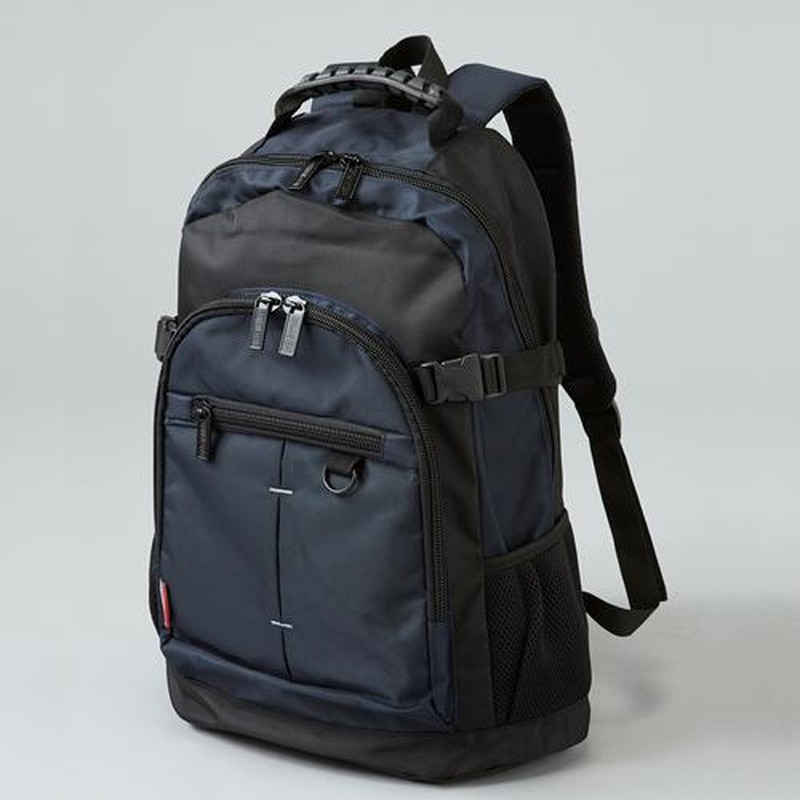 エスコ EA927BH-65 490x360x170mm/20Lリュックサック(ネイビー) 1個(ご注文単位1個)【直送品】