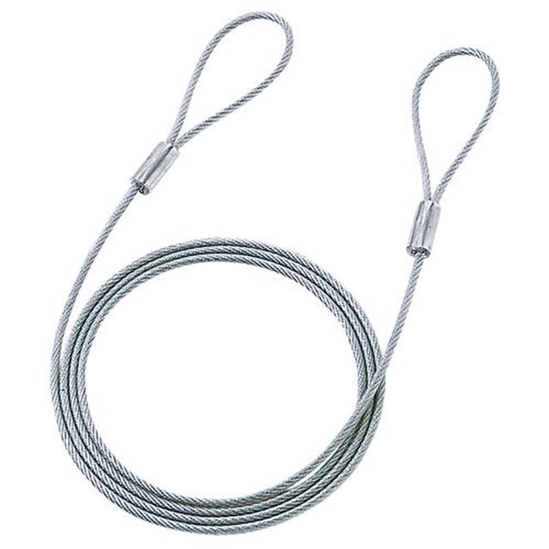 エスコ EA983TS-277 φ3.5mmx1.5mセキュリティワイヤー(ビニールコート) 1個(ご注文単位1個)【直送品】