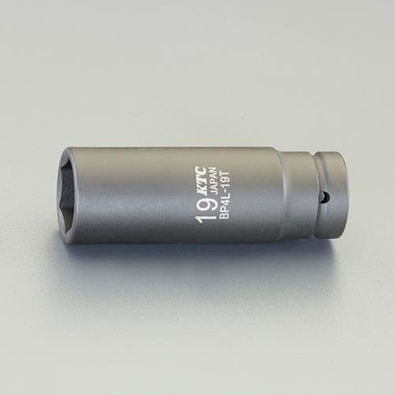 エスコ EA164KE-427 1/2”DRx27mmディープインパクトソケット(ピン・リング付) 1個(ご注文単位1個)【直送品】