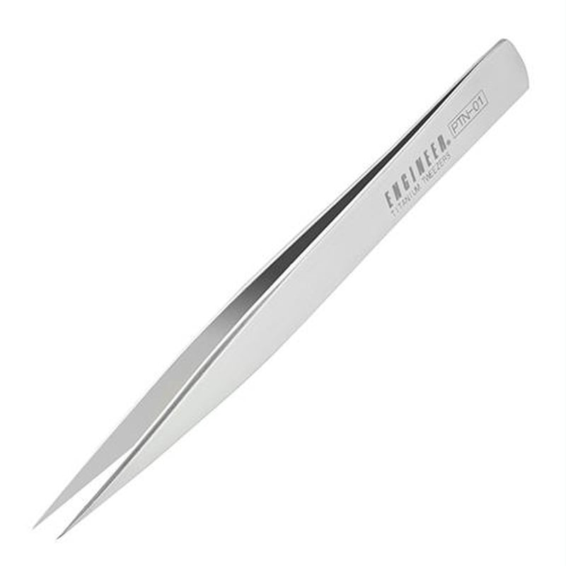 エスコ EA595GG-21 125mmピンセット(チタン製) 1個(ご注文単位1個)【直送品】