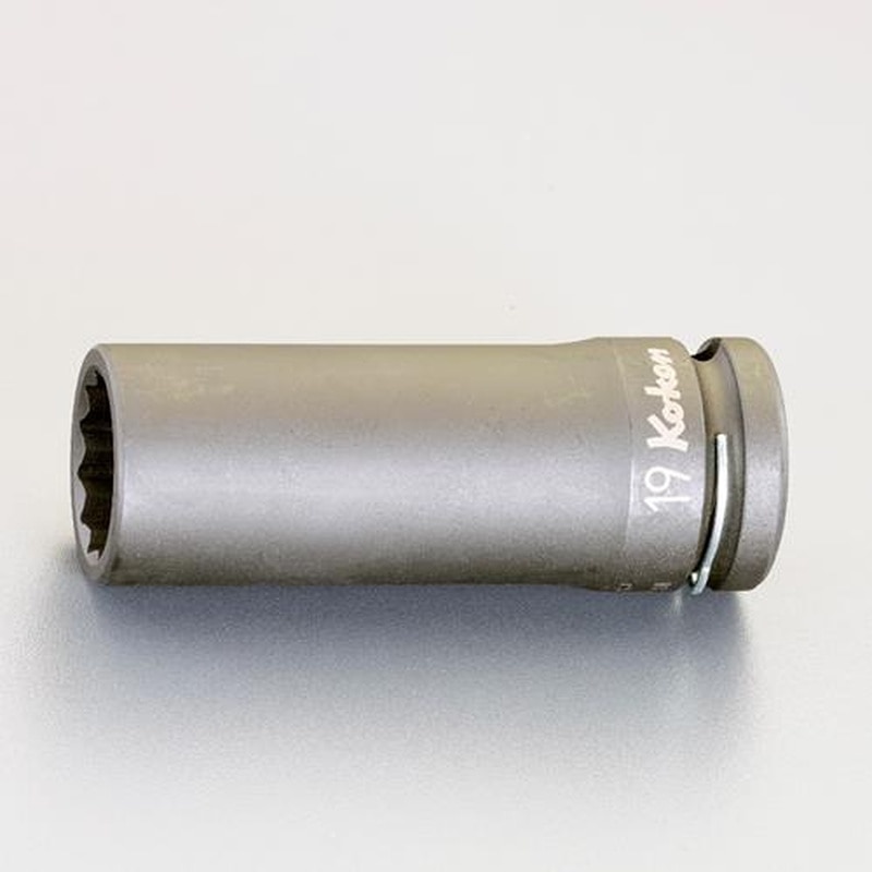 エスコ EA164DG-226 1/2”DR/26mmディープインパクトソケット(十二角) 1個(ご注文単位1個)【直送品】