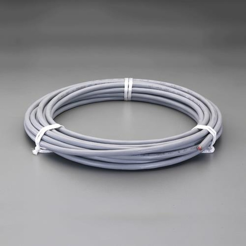 エスコ EA940AF-434A 600V/50Ax40m電力ケーブル(VVR/3芯) 1個(ご注文単位1個)【直送品】