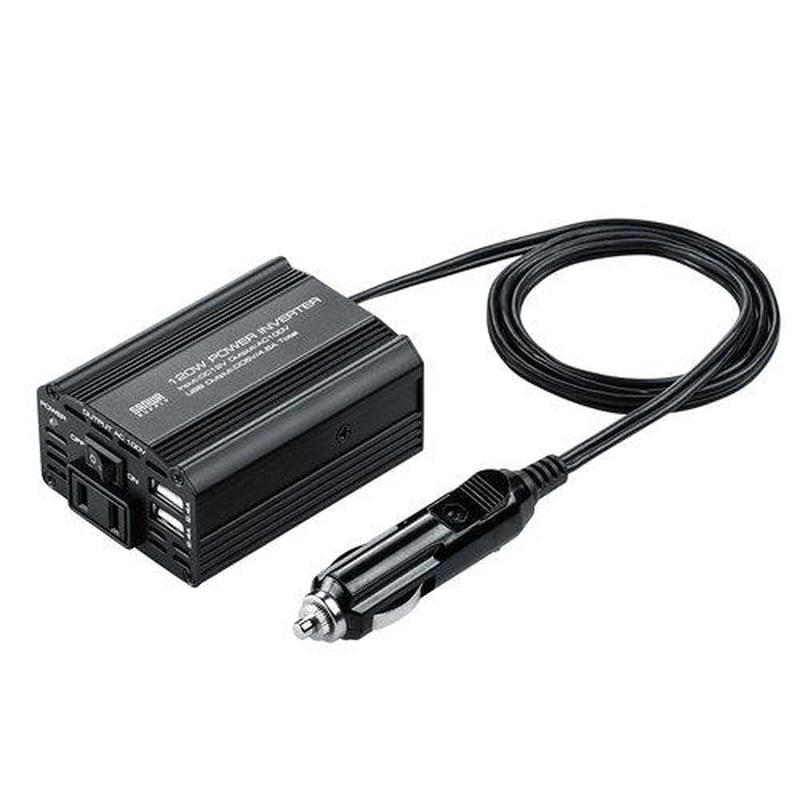 エスコ EA812JA-54 DC12V→AC100V/120Wインバーター 1個(ご注文単位1個)【直送品】