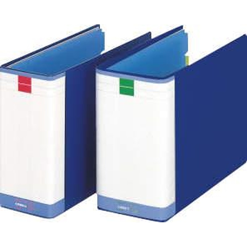 エスコ EA762CL-22 A4/E型両開きパイプ式ファイル(1000枚) 1個(ご注文単位1個)【直送品】