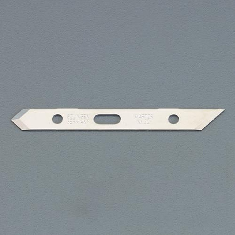 エスコ EA589AA-57 ナイフ替刃(EA589AA-56用/10枚/両刃) 1個(ご注文単位1個)【直送品】
