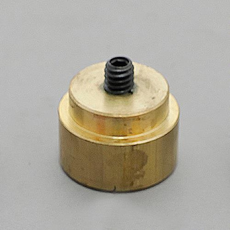 エスコ EA159SD-146 25mmエアーチゼル用ハンマーヘッド(真鍮) 1個(ご注文単位1個)【直送品】