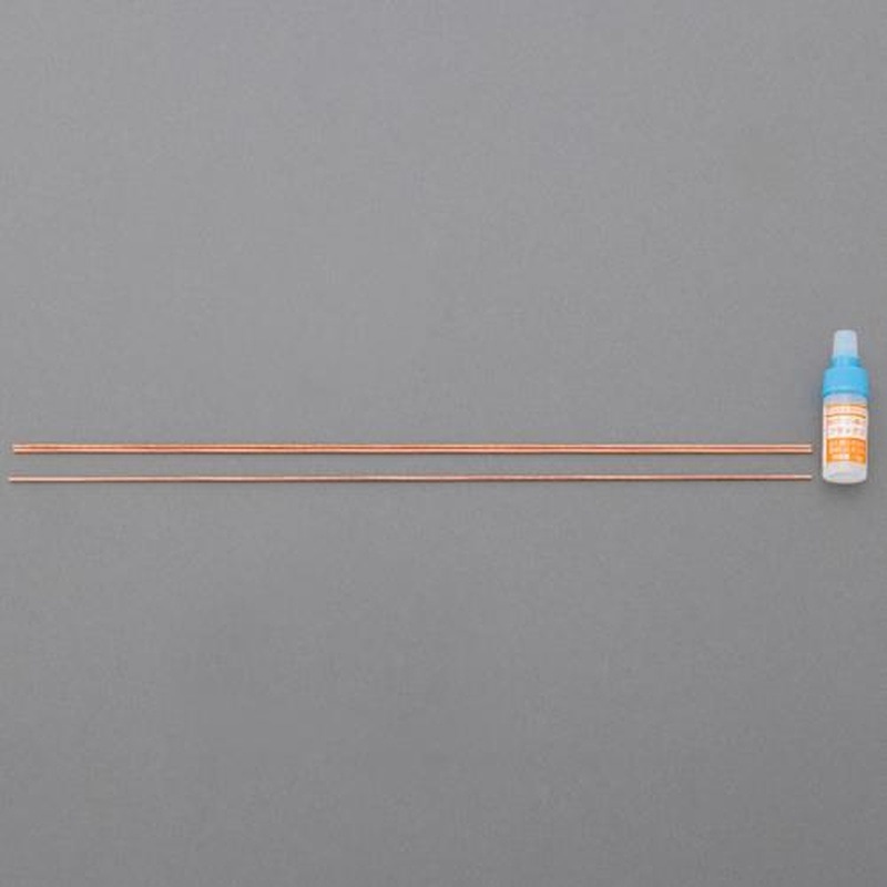 エスコ EA309A-15 φ1.6x300mm燐・銅ろう(フラックス付/3本) 1個(ご注文単位1個)【直送品】