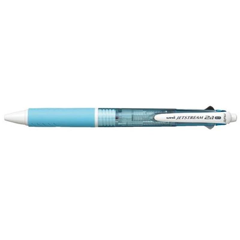 エスコ EA765MG-362 0.5/0.7mmシャープ・ボールペン(黒・赤/水色) 1個(ご注文単位1個)【直送品】