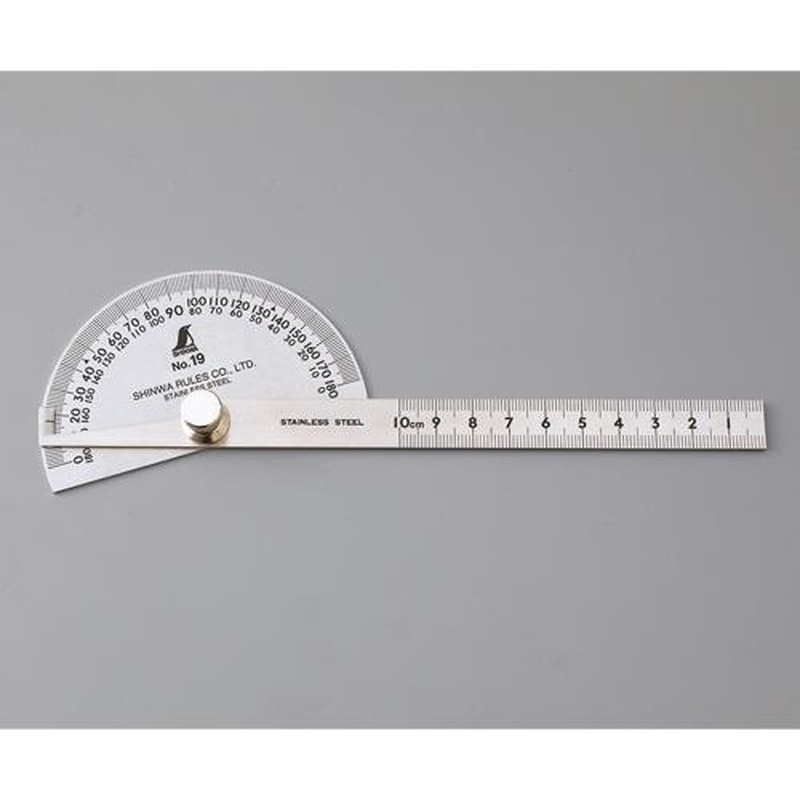 エスコ EA720WP-10 100mmプロトラクター 1個（ご注文単位1個）【直送品】