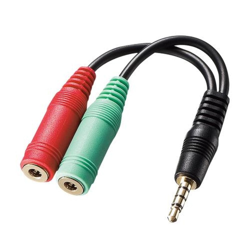 エスコ EA940PP-62 5cmヘッドホン用変換アダプターケーブル 1個(ご注文単位1個)【直送品】