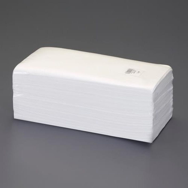 エスコ EA929DB-14B 500x600mmペーパータオル(ホワイト/1パック) 1個(ご注文単位1個)【直送品】