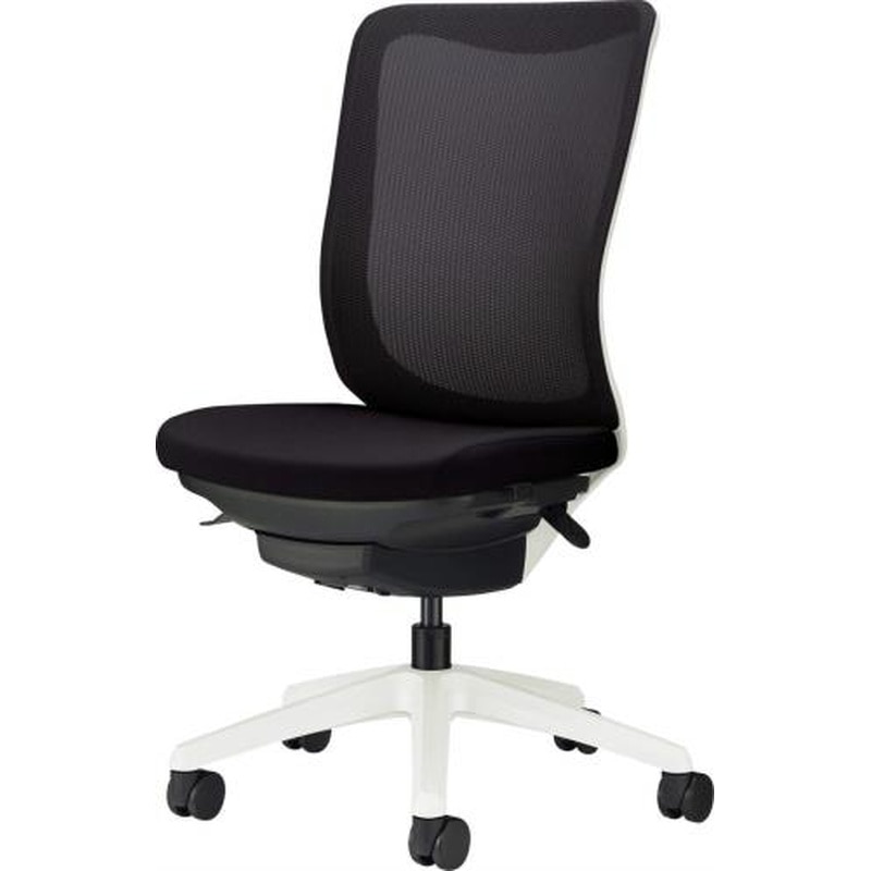 エスコ EA956XA-119 ビジネスチェアー(ブラック) 1個(ご注文単位1個)【直送品】