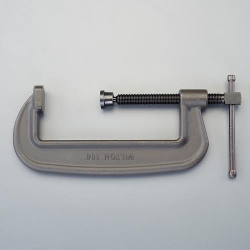 エスコ EA526WC-5 102-203mm/70mmシャコ万力 1個(ご注文単位1個)【直送品】