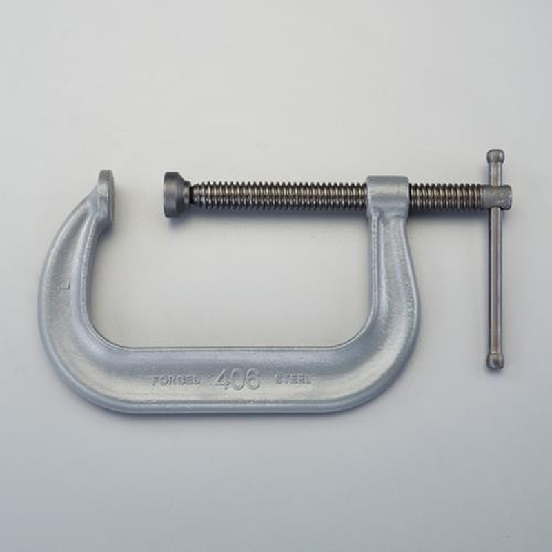 エスコ EA526WC-16 0-254mm/137mmシャコ万力 1個(ご注文単位1個)【直送品】