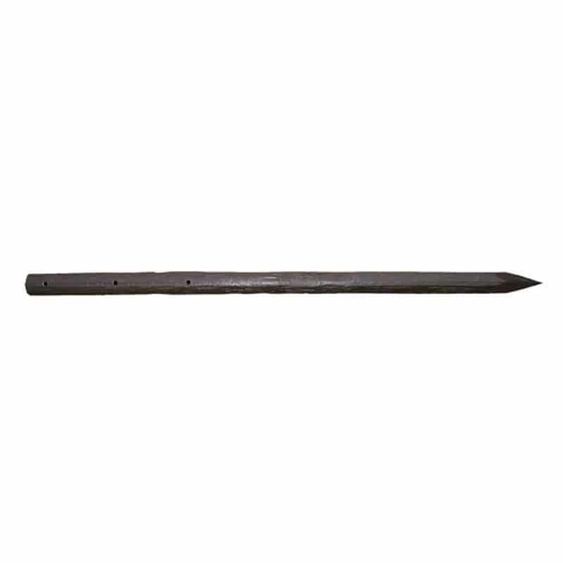 エスコ EA628ZV-34 φ80x1800mm擬木杭(穴あり) 1個（ご注文単位1個）【直送品】