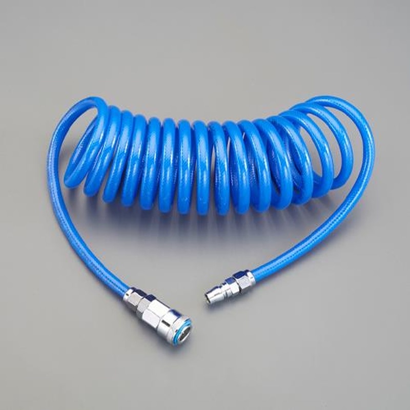 エスコ EA125CG-104 6.5/10mmx4.0mウレタンホース(カプラー付) 1個(ご注文単位1個)【直送品】