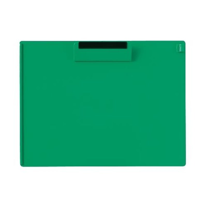 エスコ EA762DA-210 A4/S型クリップボード(緑) 1個(ご注文単位1個)【直送品】