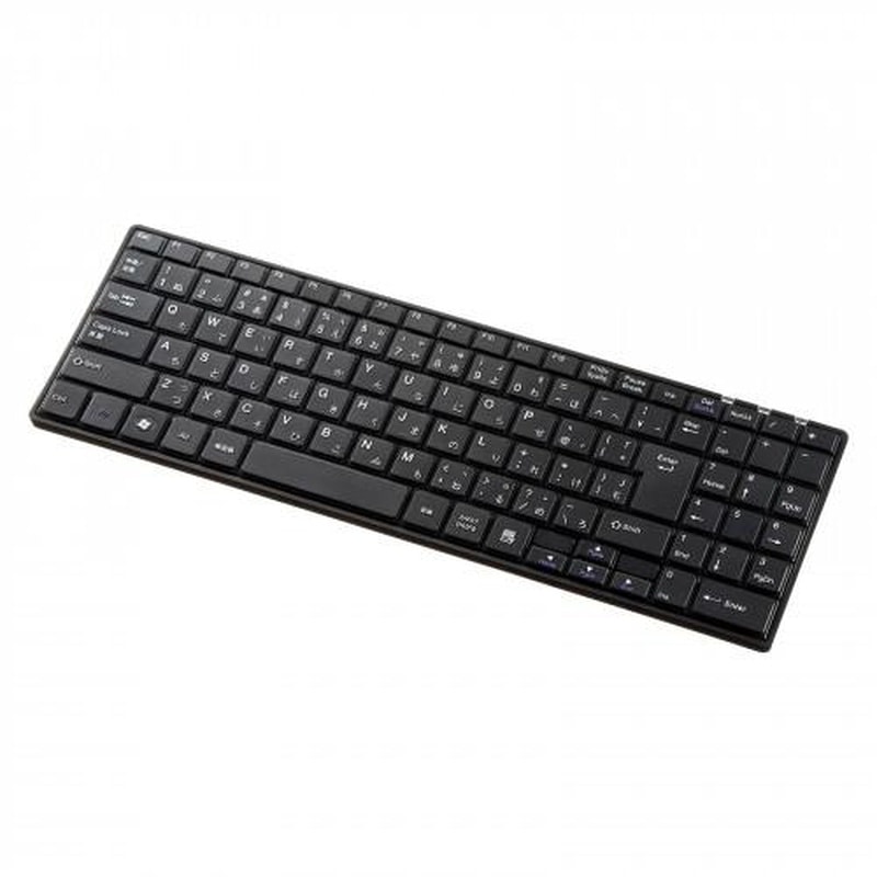 エスコ EA764AB-203A 345x115x19mmワイヤレスキーボード(薄型/テンキー付) 1個(ご注文単位1個)【直送品】