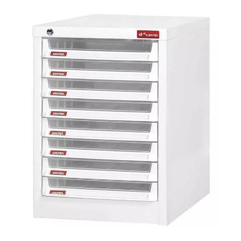 エスコ EA957FC-41 304x400x440mm/1列8段キャビネット(トレー型) 1個(ご注文単位1個)【直送品】