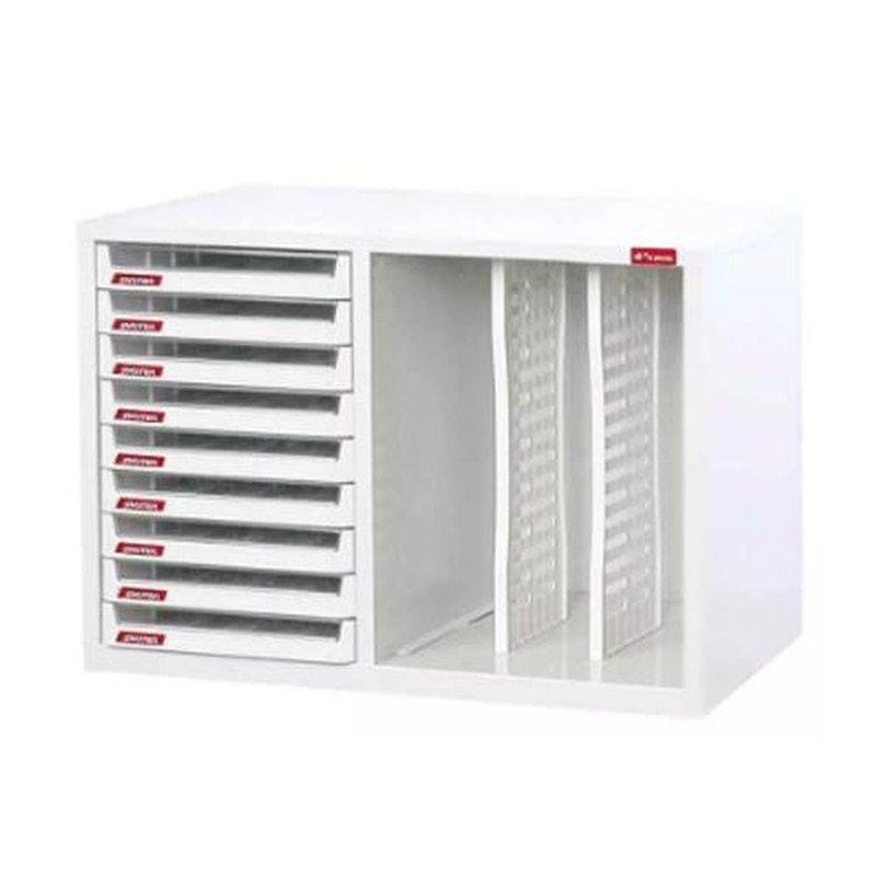 エスコ EA957FC-47 590x400x440mm/2列9段+ラックキャビネット 1個(ご注文単位1個)【直送品】