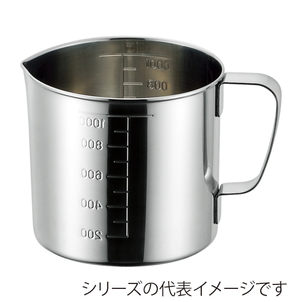 赤川器物製作所 AG　18-8　水マス　口付 3000cc 032349030 1個（ご注文単位1個）【直送品】