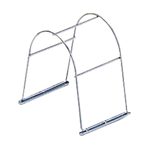 普及型離皮架 上肢用・小 SU W175×D120×H160mm 1個(ご注文単位1個)【直送品】