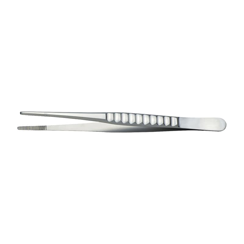 ピンセット　併式　太筋　無鈎 E372-516　180mm  1個（ご注文単位1個）【直送品】