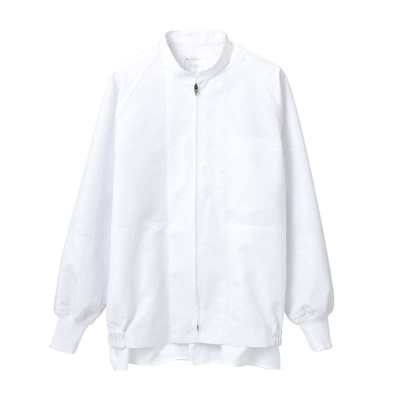住商モンブラン(株) RP8521-2_3L ジャンパー 男女兼用長袖　3L 白 1枚（ご注文単位1枚）【直送品】